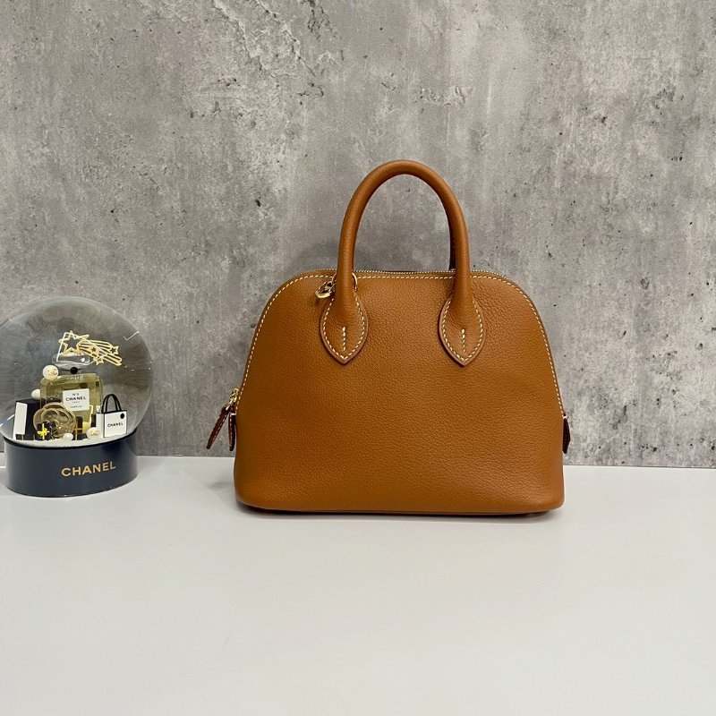 Hermes Mini bolide 金棕金 W刻-4