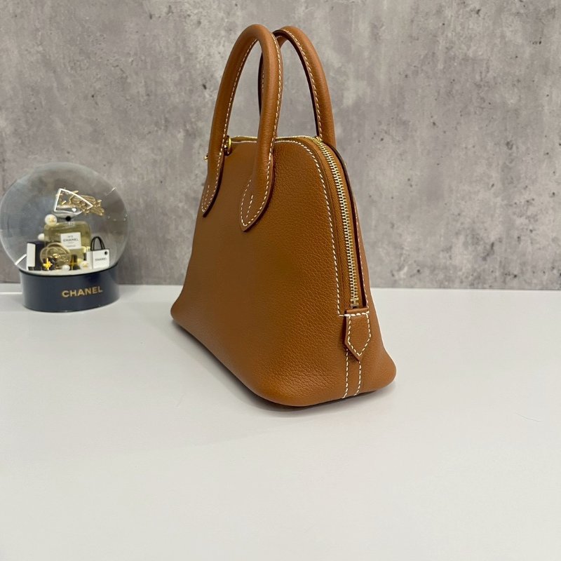 Hermes Mini bolide 金棕金 W刻-7