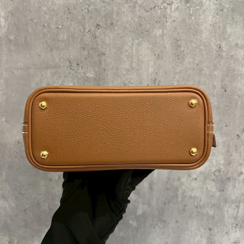 Hermes Mini bolide 金棕金 W刻-8