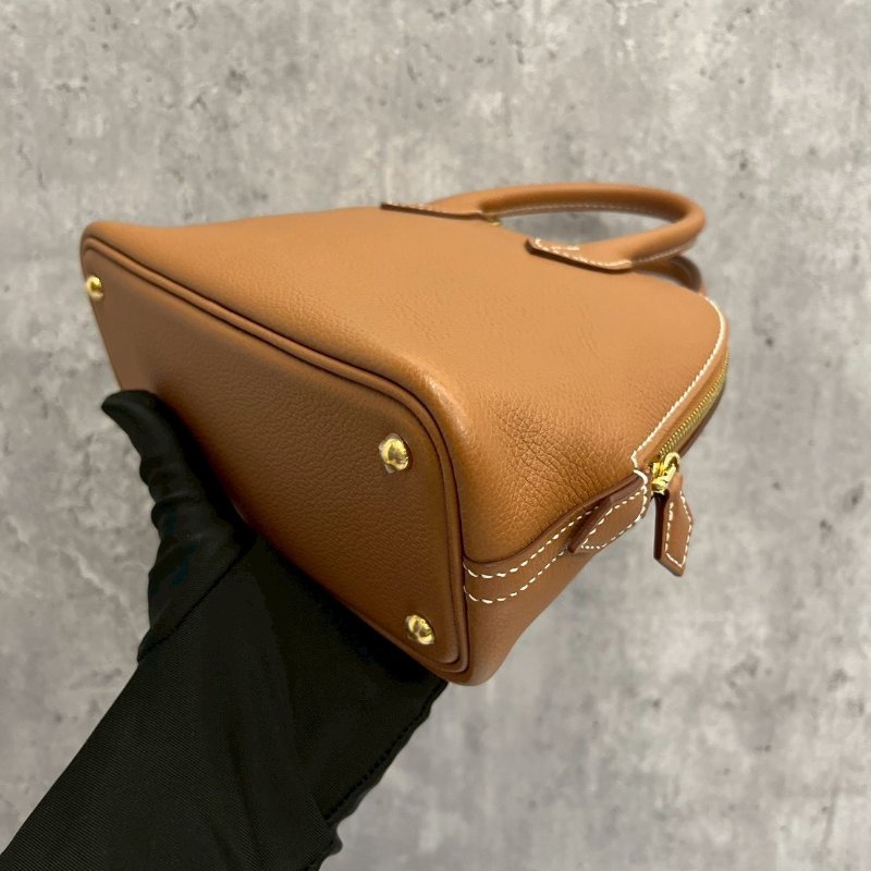 Hermes Mini bolide 金棕金 W刻-12
