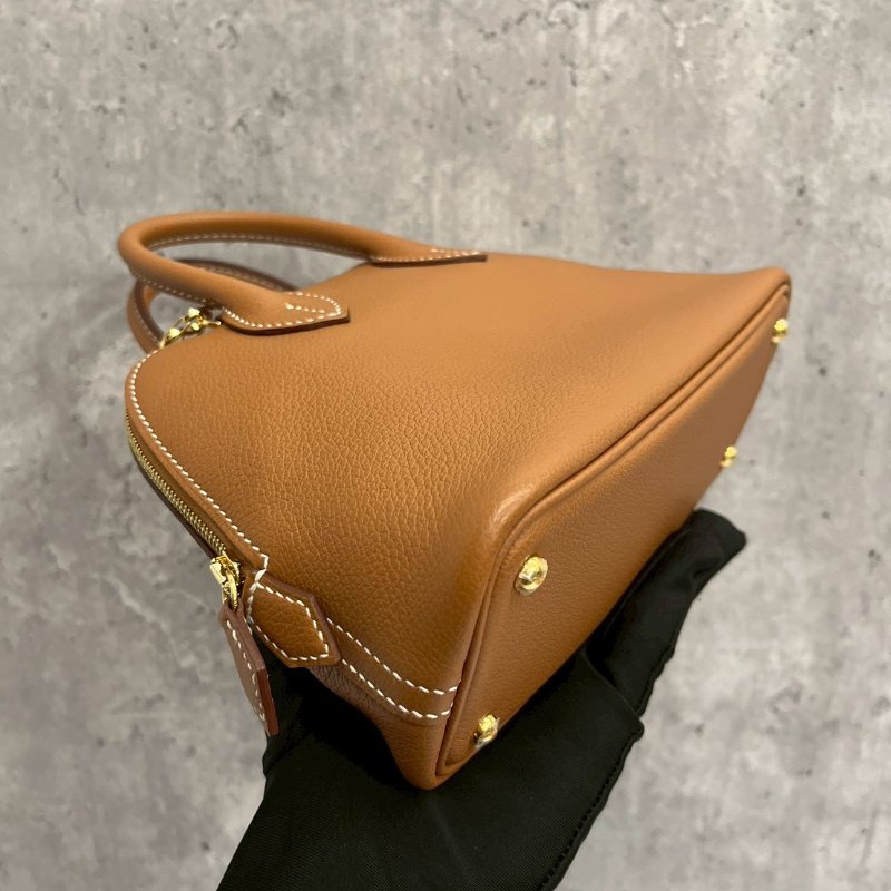 Hermes Mini bolide 金棕金 W刻-13