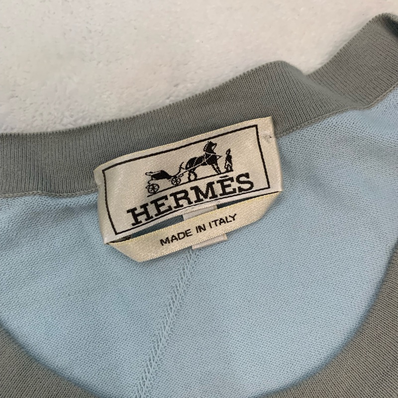HERMES男士針織短袖T恤，m碼，9成新-2