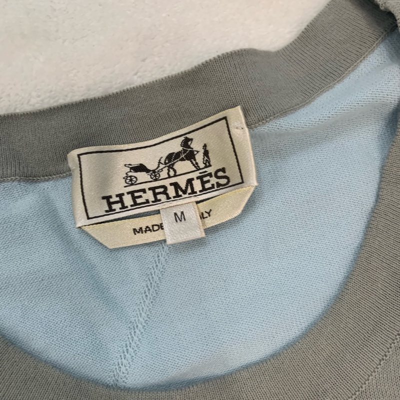 HERMES男士針織短袖T恤，m碼，9成新-11