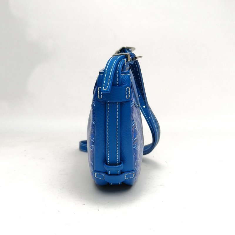 GOYARD 藍色PVCHirondelle燕子包斜挎包肩背包-1