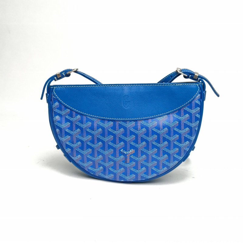 GOYARD 藍色PVCHirondelle燕子包斜挎包肩背包-2