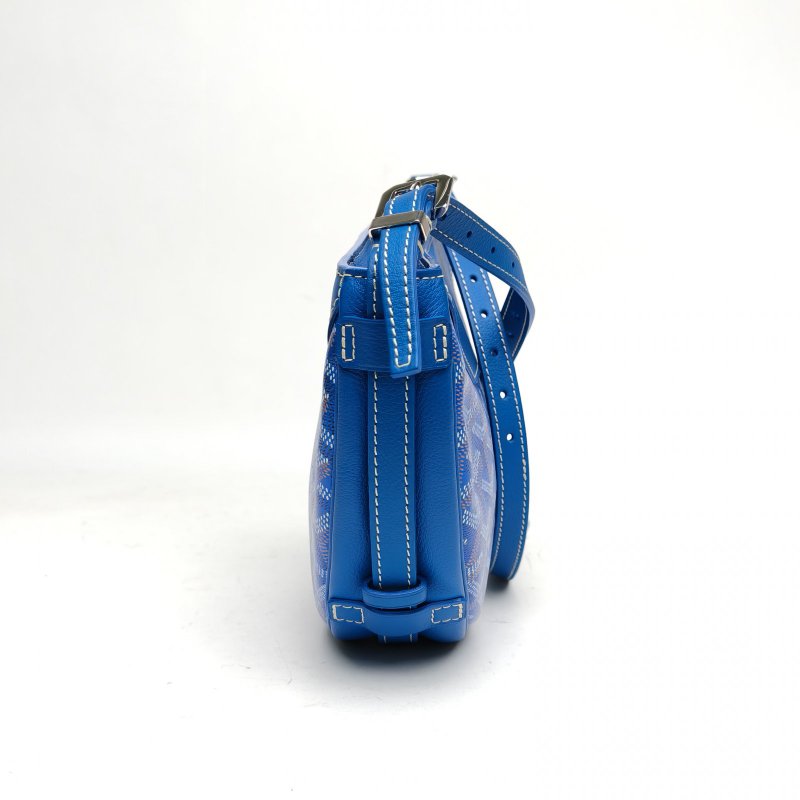 GOYARD 藍色PVCHirondelle燕子包斜挎包肩背包-3