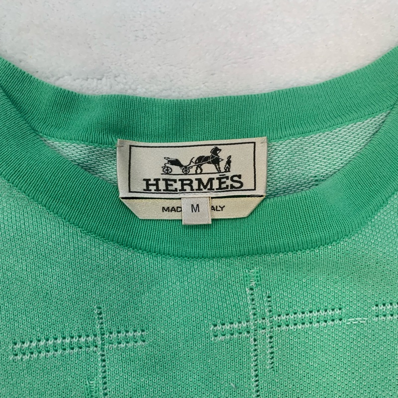 HERMES男款針織T恤，m碼，9新-12