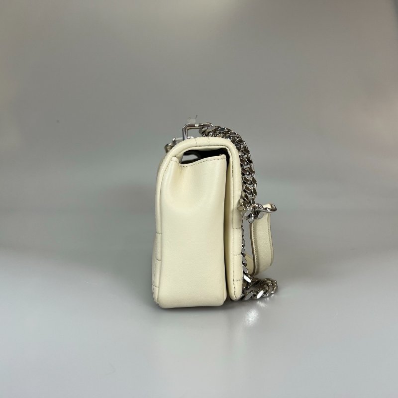 BURBERRY 白色LOLA肩背包-3