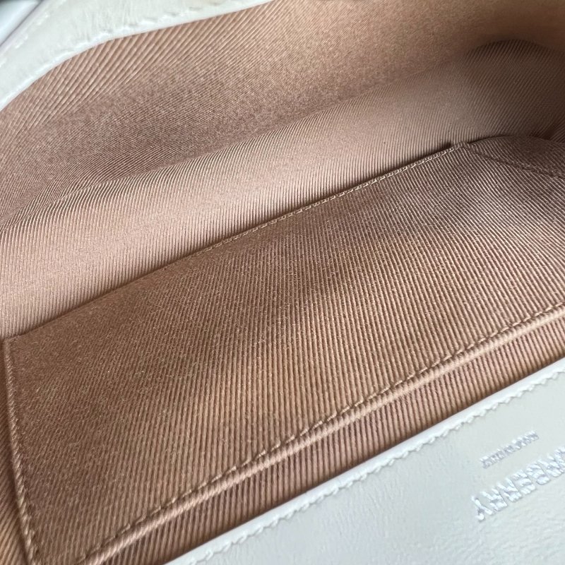 BURBERRY 白色LOLA肩背包-6