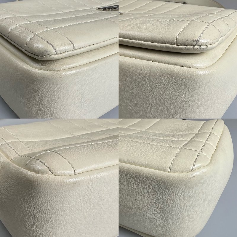 BURBERRY 白色LOLA肩背包-11