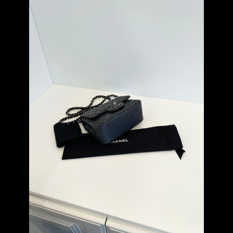 Chanel mini square Classic Flap-4