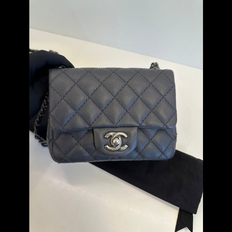 Chanel mini square Classic Flap-9