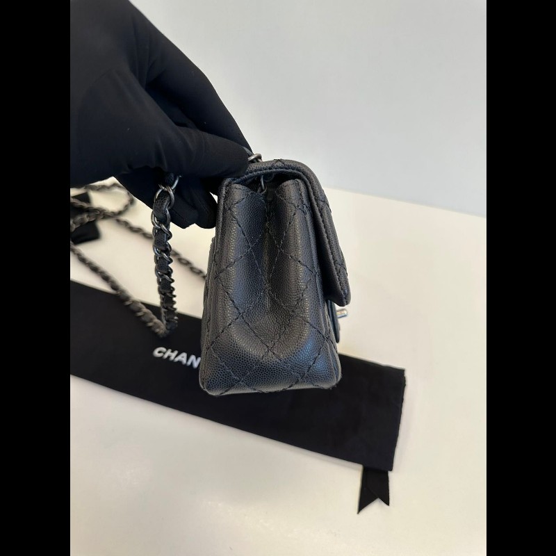 Chanel mini square Classic Flap-11