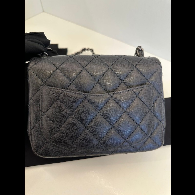 Chanel mini square Classic Flap-12
