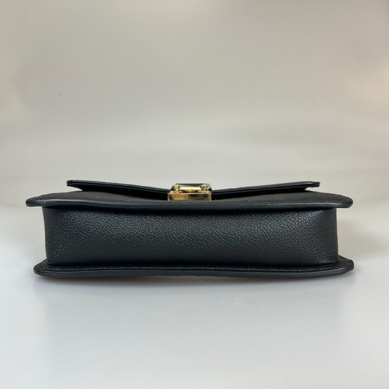 LV M82637/晶片款 黑皮革Wallet On Chain Métis金鍊包-4
