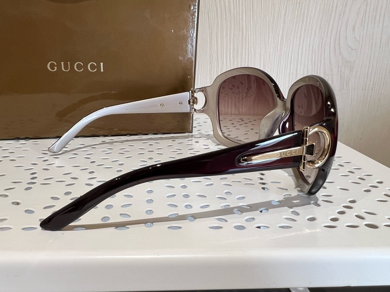 Gucci 茶色太陽眼鏡-2