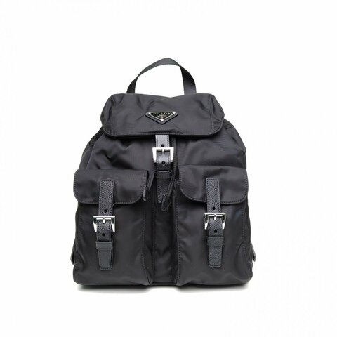 PRADA Re-Nylon雙肩包小號黑色尼龍肩背包