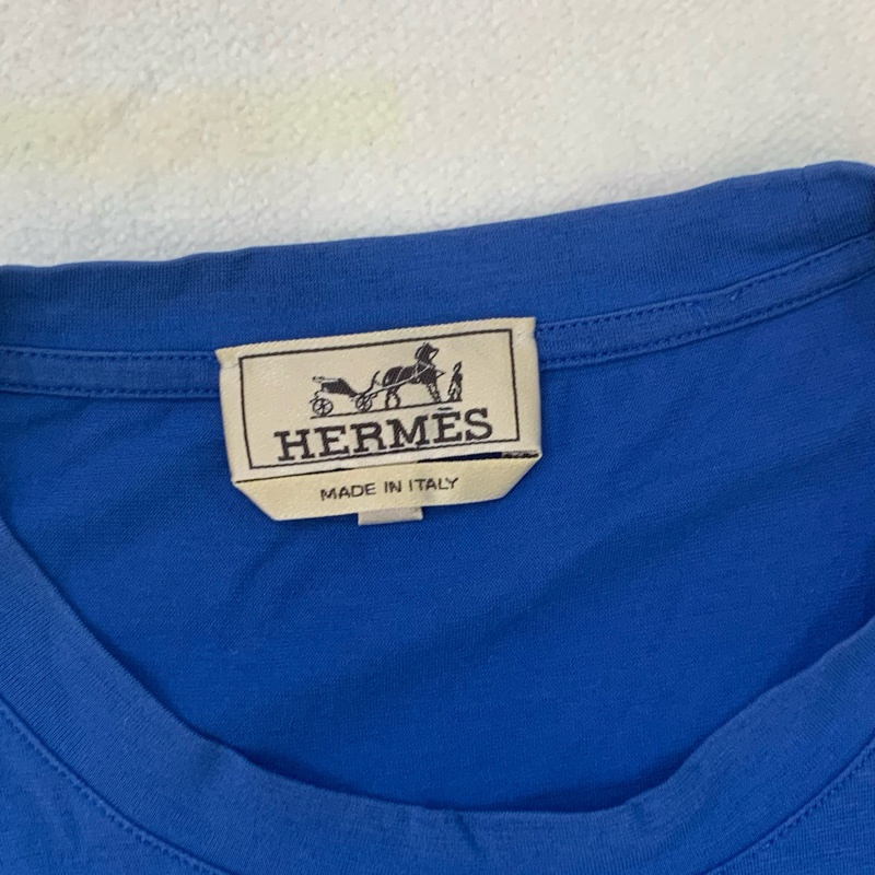 HERMES男士短袖T恤，8成新-9