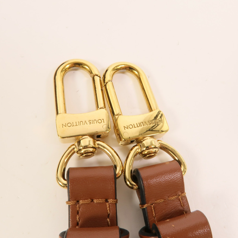 LOUIS VUITTON Monogram NeoNoe MM金扣肩背袋棕色-6