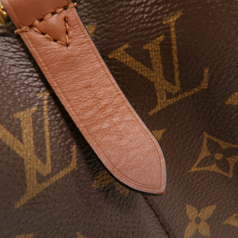 LOUIS VUITTON Monogram NeoNoe MM金扣肩背袋棕色-7