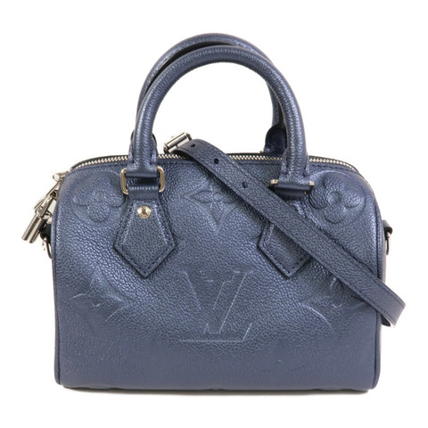 LOUIS VUITTON Monogram Empreinte Speedy Bandouliere 20手挽肩背兩用袋