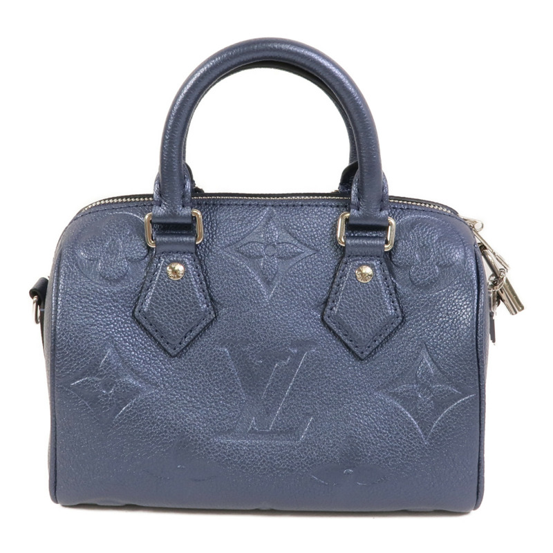 LOUIS VUITTON Monogram Empreinte Speedy Bandouliere 20手挽肩背兩用袋-1