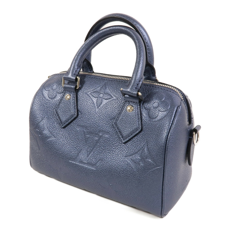 LOUIS VUITTON Monogram Empreinte Speedy Bandouliere 20手挽肩背兩用袋-2