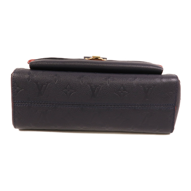 LOUIS VUITTON Monogram Boite Chapeau Souple金扣肩背袋棕色-3