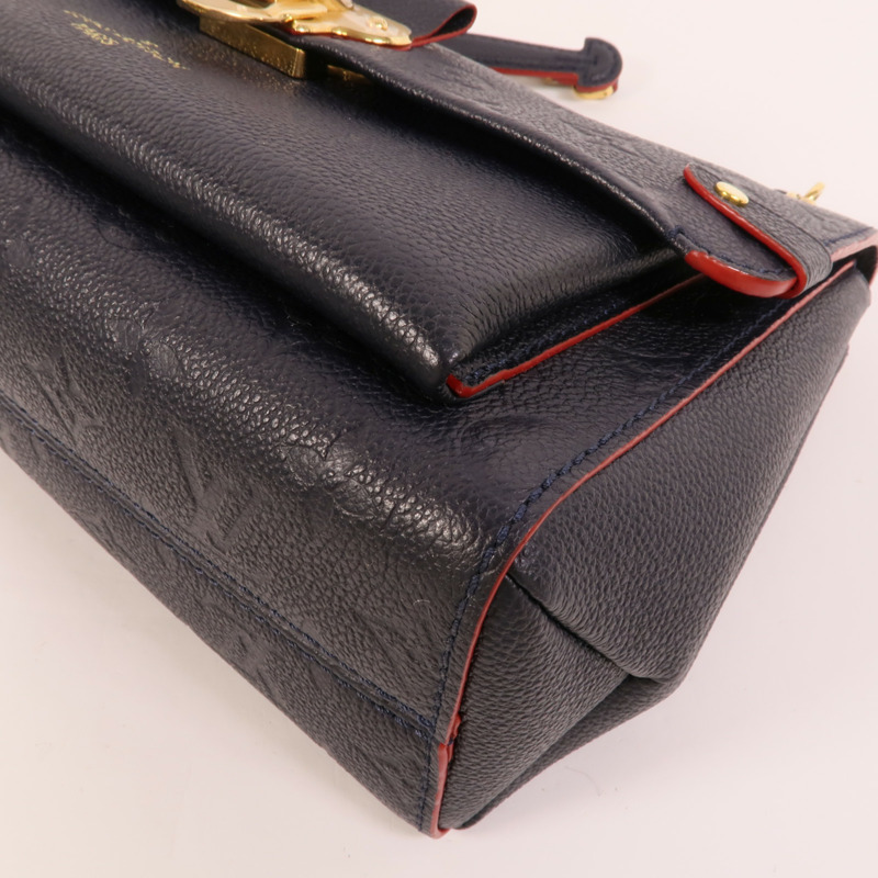 LOUIS VUITTON Monogram Boite Chapeau Souple金扣肩背袋棕色-10