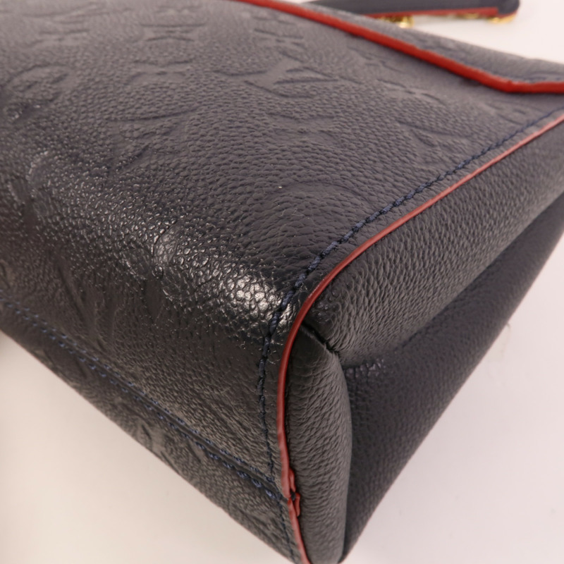 LOUIS VUITTON Monogram Boite Chapeau Souple金扣肩背袋棕色-11