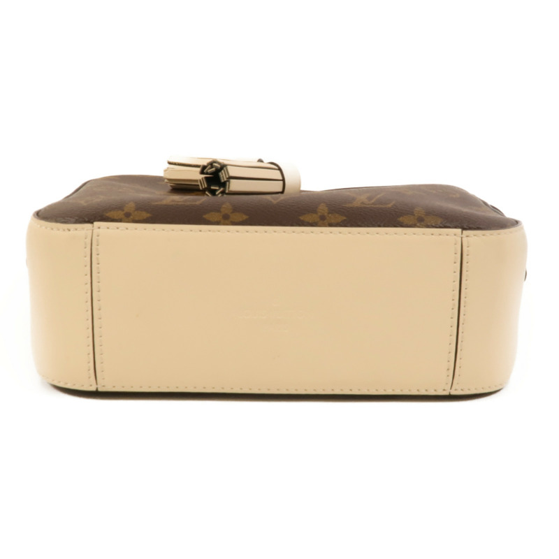 LOUIS VUITTON Monogram Saintonge金扣手挽肩背兩用袋-3