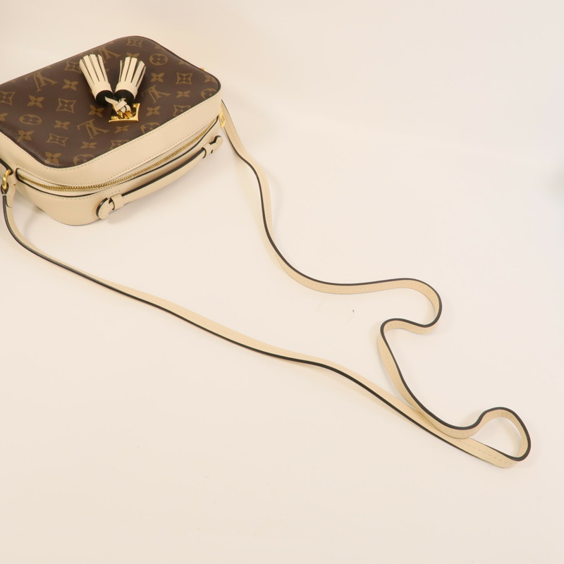 LOUIS VUITTON Monogram Saintonge金扣手挽肩背兩用袋-5