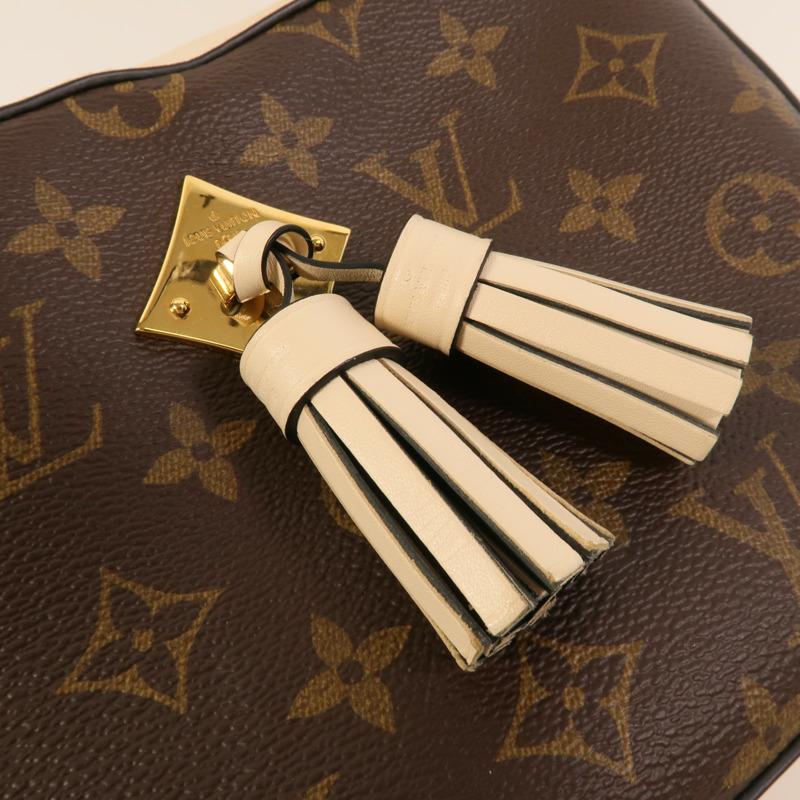 LOUIS VUITTON Monogram Saintonge金扣手挽肩背兩用袋-6