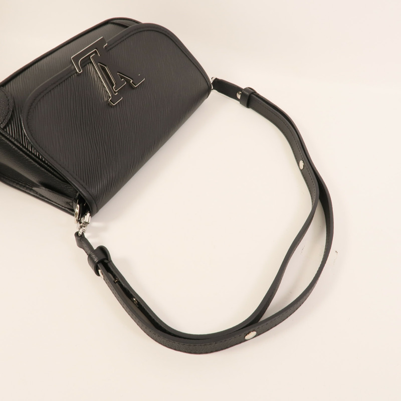 LOUIS VUITTON Epi Buci銀扣肩背袋-4