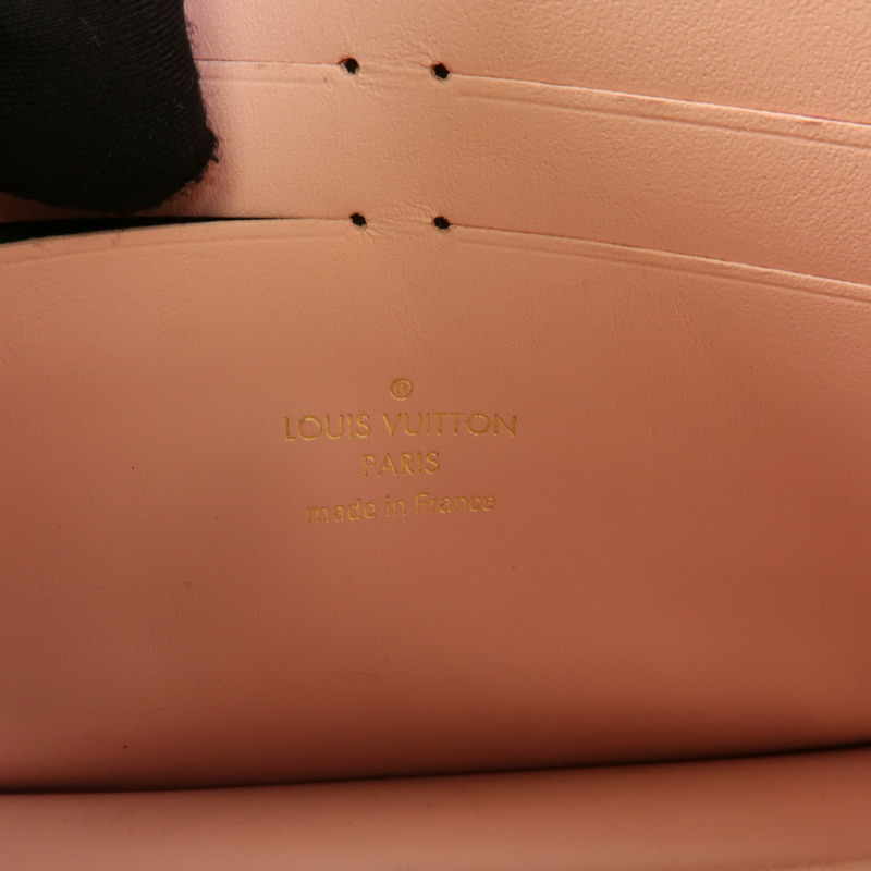 LOUIS VUITTON Monogram Flore Chain Wallet金扣鏈帶肩背袋-7