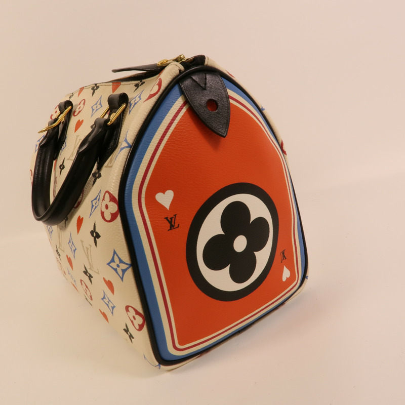 LOUIS VUITTON Monogram Game On Speedy Bandouliere手挽肩背兩用袋-6