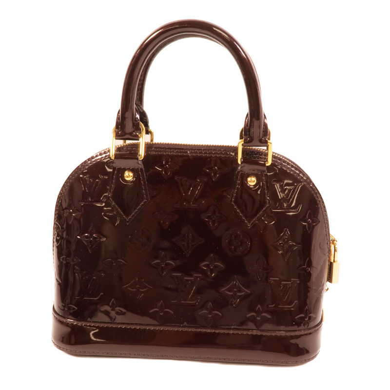 LOUIS VUITTON Vernis Alma BB金扣手挽肩背兩用袋-1