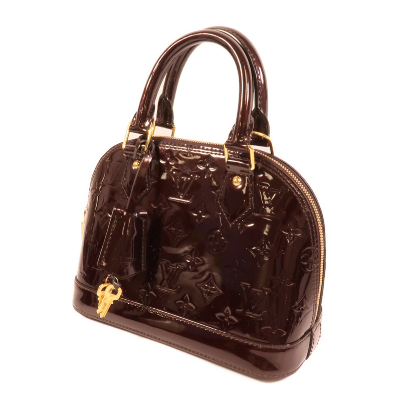 LOUIS VUITTON Vernis Alma BB金扣手挽肩背兩用袋-2