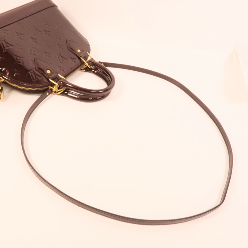 LOUIS VUITTON Vernis Alma BB金扣手挽肩背兩用袋-4