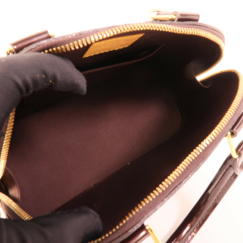 LOUIS VUITTON Vernis Alma BB金扣手挽肩背兩用袋-5