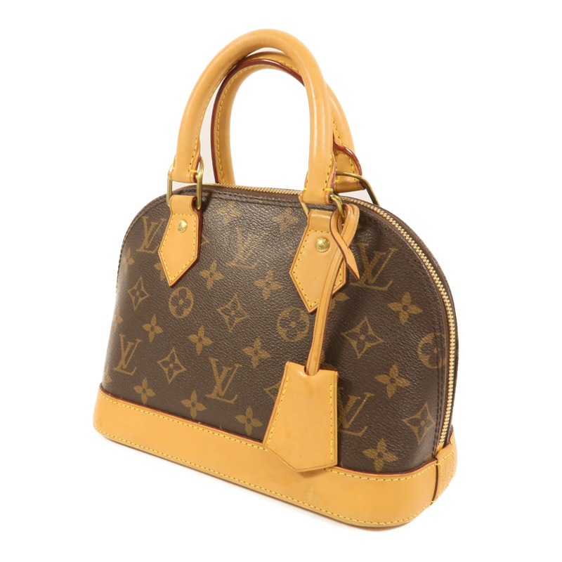 LOUIS VUITTON Monogram Alma BB金扣手挽肩背兩用袋-2