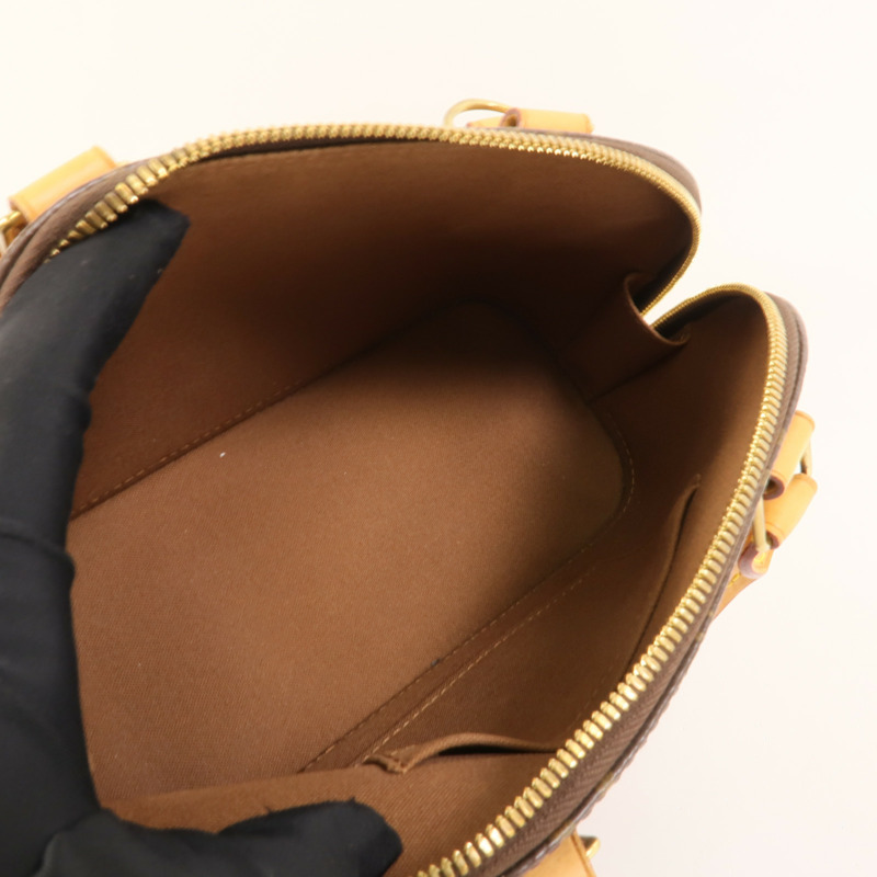 LOUIS VUITTON Monogram Alma BB金扣手挽肩背兩用袋-4