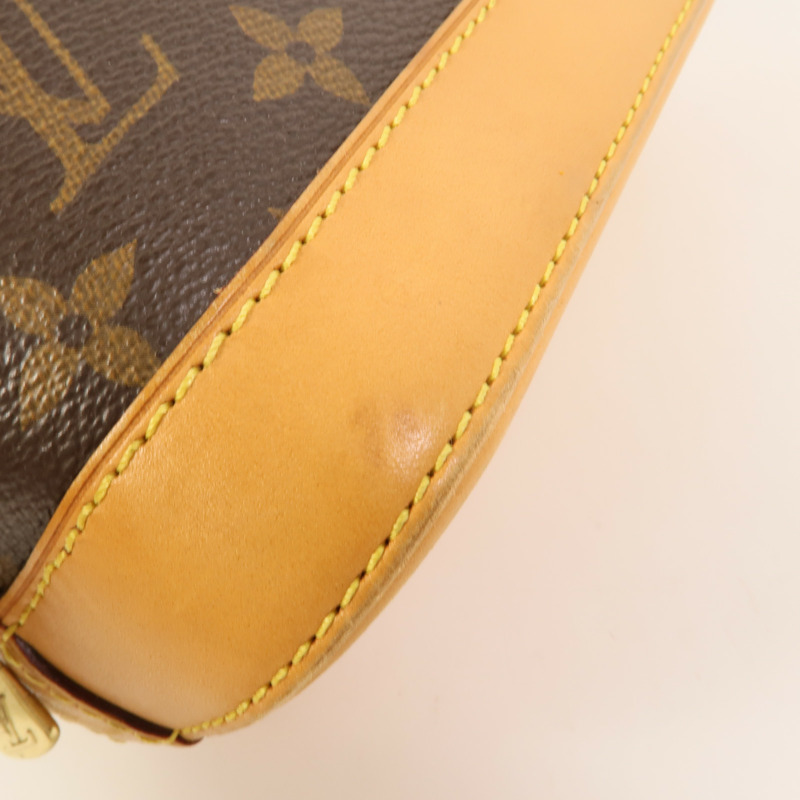 LOUIS VUITTON Monogram Alma BB金扣手挽肩背兩用袋-15