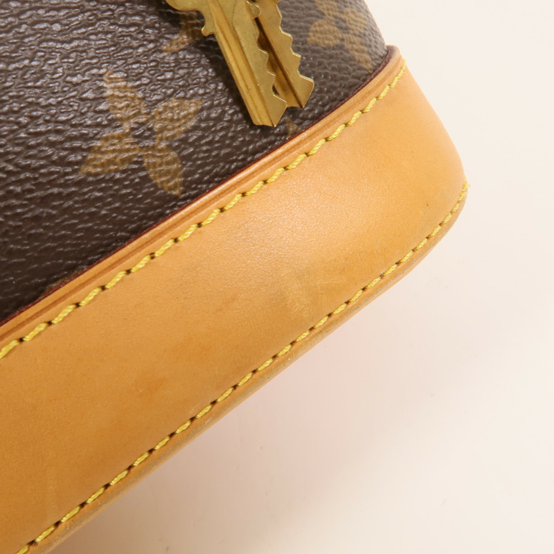 LOUIS VUITTON Monogram Alma BB金扣手挽肩背兩用袋-16