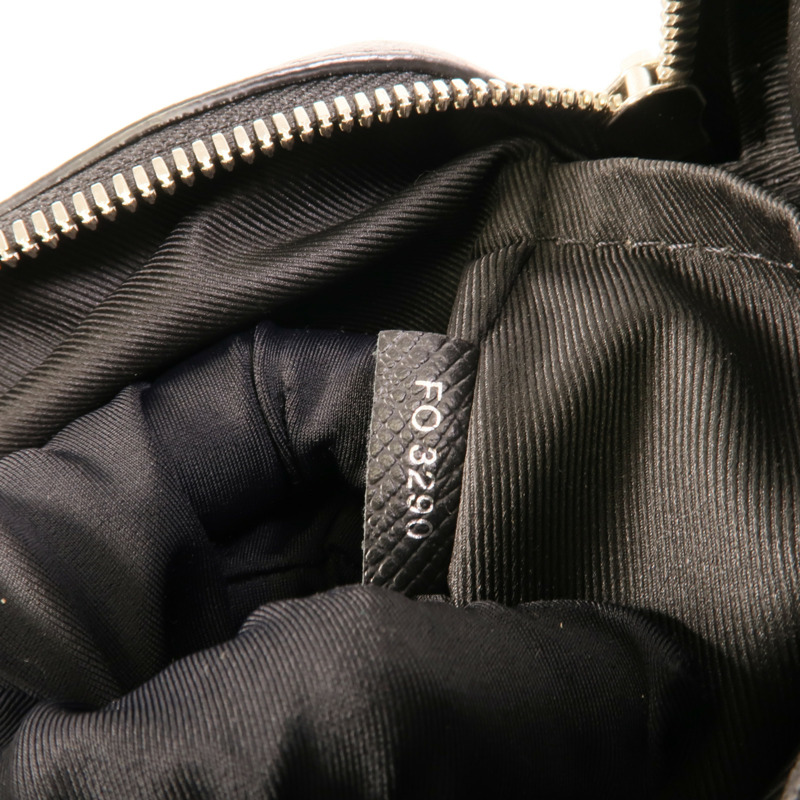 LOUIS VUITTON Monogram Eclipse/Taiga Outdoor Messenger銀扣肩背袋-10