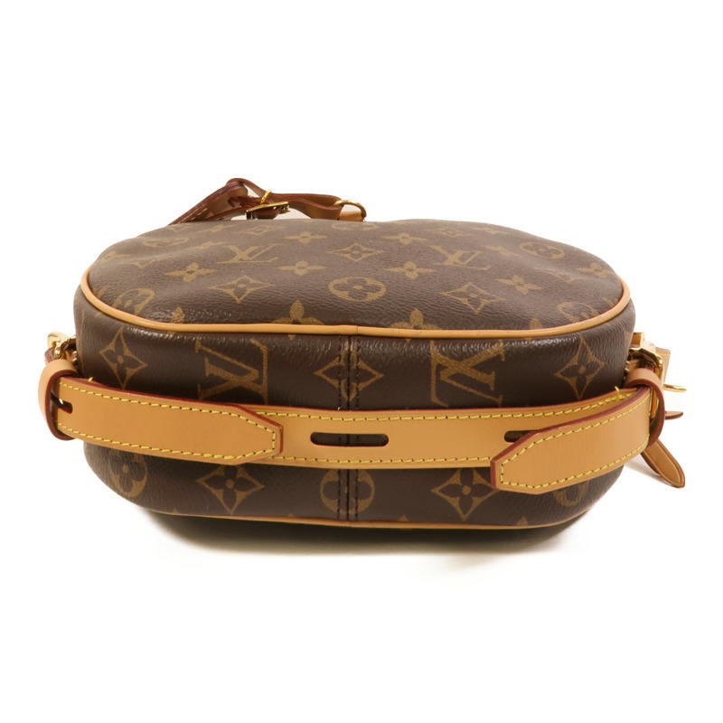 LOUIS VUITTON Monogram Boite Chapeau Souple金扣肩背袋棕色-3