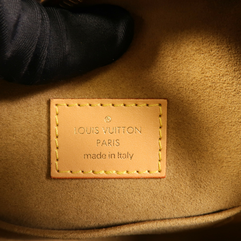 LOUIS VUITTON Monogram Boite Chapeau Souple金扣肩背袋棕色-9