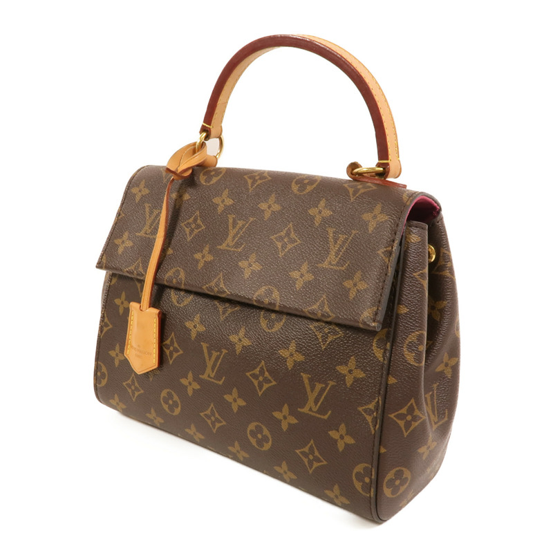 LOUIS VUITTON Monogram Cluny BB手挽肩背兩用袋-2