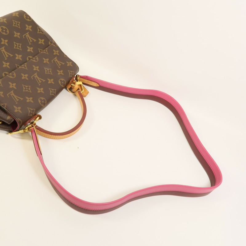 LOUIS VUITTON Monogram Cluny BB手挽肩背兩用袋-4