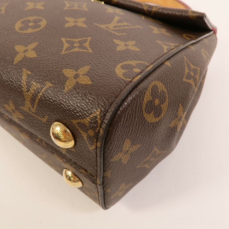 LOUIS VUITTON Monogram Cluny BB手挽肩背兩用袋-11